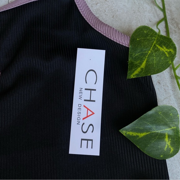 Kuromi Sanrio LARGE NWT Y2K Crop Top Tank Summer Embroidered Hello Kitty Black - Picture 7 of 10